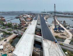 Konstruksi Jalan Tol Semarang-Demak Seksi 2 Capai 93 Persen
