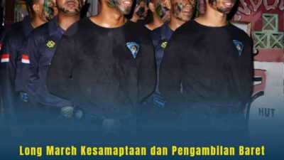 Long March Kesamaptaan dan Pengambilan Baret Rutan Banjarnegara