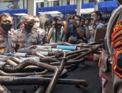 Polda Jateng Sita 147.380 Knalpot Brong, Penindakan Dilakukan Secara Edukatif dan Humanis