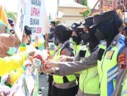 Polres Demak Turunkan Ratusan Personil, Demo BBM Berjalan Damai