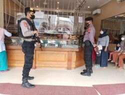 Polres Pemalang Patroli Imbau Pemilik Toko Emas Cek Kondisi CCTV secara Berkala