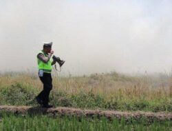 Polres Pemalang Patroli Pembakar Lahan Dekat Tol untuk Cegah Kecelakaan