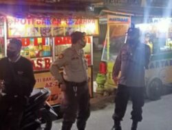 Sambang Kamtibmas Patroli Malam Polsek Tingkir Di Jl.Jend.Sudirman Salatiga