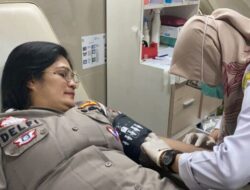 Satlantas Polres Banjarnegara Gelar Donor Darah dalam Rangka Peringati Hari Bhayangkara Lalu Lintas Ke-67