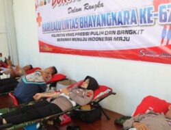 Satlantas Polres Salatiga Gelar Donor Darah Sambut HUT ke-67 Korp Lalu Lintas