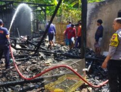 Satu Rumah di Desa Tondokerto Jakenan Pati Terbakar, Diduga Akibat Putung Rokok