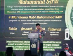 Peringati Maulid Nabi Muhammad SAW, Kapolri: Sinergitas Elemen Bangsa Wujudkan Persatuan Indonesia