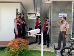Cegah Penyebaran Covid-19, Sat Samapta Polres Banjarnegara Gelar Patroli PPKM Level 1
