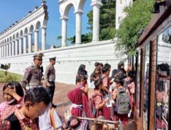 Satlantas Polres Salatiga Ajak Pelajar Tur ke Benteng (Fort) Hock Sosialisasi Keselamatan Berlalulintas