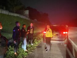 Beredar video Pelemparan Batu terhadap Pengguna Tol, Kapolres Semarang Laksanakan Patroli Malam