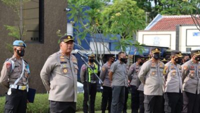 Gelar Patroli Sekala Besar, 6.090 Personel Gabungan Dikerahkan Amankan Pilkades Serentak di Demak