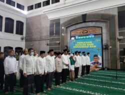 Hadiri Peringatan Maulid Nabi Muhammad SAW, Kapolsek Sidomukti Tekankan Disiplin Prokes Jamaah