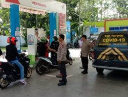 Jaga Kamtibmas, Patroli Polsek Sudomukti Sambangi SPBU Karang Padang
