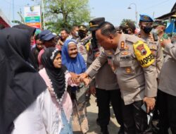 Jaga Kondusifitas, Kapolres Demak Patroli TPS di Daerah Rawan Konflik Pilkades