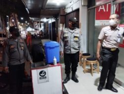 Jaga Kondusifitas Keamanan Wilayah Patroli Malam Polsek Tingkir Sambangi Kantor Perbankan Di Wilayah