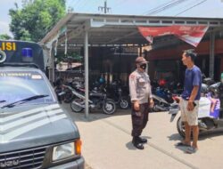 Jam Rawan Polsek Wonosalam Tingkatkan Patroli ke BANK BRI Mranak
