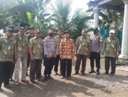 Jelang Pilkades Serentak, Polsek Karangawen Laksanakan Pengamanan Giat Kampanye Calon Kepala Desa