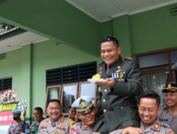 Kapolres Salatiga Kunjungi Jajaran TNI Ucapkan Selamat HUT TNI Ke-77