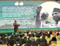 Kapolri: Momentum Sumpah Pemuda dengan Persatuan-Kesatuan Wujudkan Indonesia Emas 2045