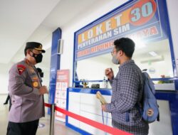 Kapolri Sidak Satpas SIM Polda Metro Jaya