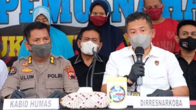 Komitmen Berantas Narkoba, Ditresnarkoba Polda Jateng Musnahkan 3,4 Kg Barang Bukti Sabu Jaringan Internasional