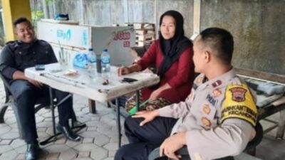 Melalui Tokoh masyarakat Sawahan, Bhabinkamtibmas Kecandran Sosialisasikan Operasi Zebra Candi 2022