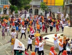 Senam Bareng PKS Dihadiri Hampir 1.000 Masyarakat Kota Salatiga