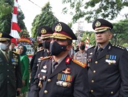 Kapolda Jateng Hadiri HUT ke-77 TNI  di Makodam IV/Diponegoro