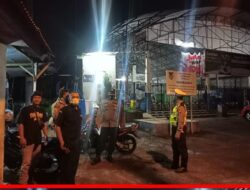 Patroli Malam Himbauan Kewaspadaan Polsek Tingkir Kepada Security Pasar Tradisional Blauran