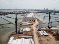 Pembangunan Tol Semarang-Demak Seksi 2 Akan Selesai Akhir Tahun Ini
