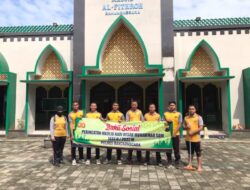Peringati Maulid Nabi 1444 Hijriyah, Polres Banjarnegara Lakukan Aksi Bersih-Bersih Masjid