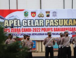 Polres Banjarnegara Gelar Apel Pasukan Operasi Zebra Candi 2022