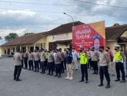 Polres Salatiga Bantu Kirim 30 Anggota Bantu Pengamanan Pilkades Kabupaten Semarang