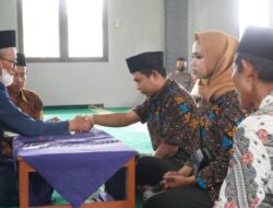Polres Semarang Berikan Pendampingan serta Fasilitasi Tahanan Narkoba Laksanakan Ijab Qobul