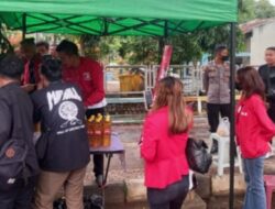 Polsek Tingkir Amankan Kunjungan Ketum PSI di Salatiga