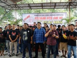 Relawan Pendukung Ganjar Pranowo Gelar Lomba Burung Kicau di Salatiga