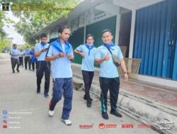 Rutan Demak Gelorakan Semangat G20 Melalui Jalan Sehat