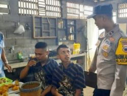 Sambangi Dialogis Dengan Warganya, Bhabinkamtibmas Kecandran Sosialisasikan Operasi Zebra Candi 2022