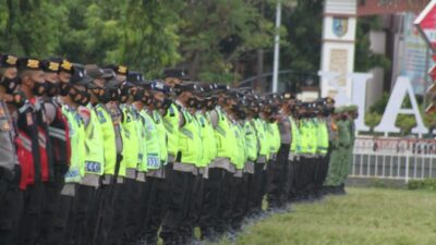 Sebanyak 6.997 Personel Gabungan Siap Amankan Pilkades Serentak di Demak