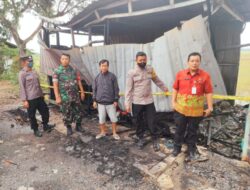 Sebuah Warung di Winong Pati Ludes Terbakar, Kerugian Mencapai Rp25 Juta