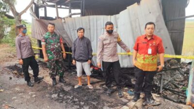 Sebuah Warung di Winong Pati Ludes Terbakar, Kerugian Mencapai Rp25 Juta