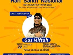 Semarak Hari Santri Nasional, Pemkot Salatiga Akan Hadirkan Gus Miftah