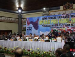 Susun Taktik dan Strategi Pengamanan KTT G20 di Bali, Wakapolri Pimpin Tactical Floor Game