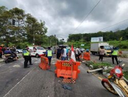 Breaking News! Kecelakaan Maut Terjadi di JLS Salatiga, Diduga Rem Blong Truck Box Tabrak Pak Ogah Hingga Tewas