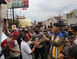 Resmikan Flyover Ganefo Mranggen, Gubernur Ganjar Disambut Demo Warga