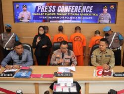 4 Orang di Magelang Ditangkap Polisi atas Kepemilikan 0,5 Kilo Sabu