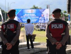 Antisipasi Gangguan Kamtibmas, Polres Banjarnegara Lakukan Pengamanan Upacara HUT Ke-51 KORPRI dan HUT Ke-77 PGRI