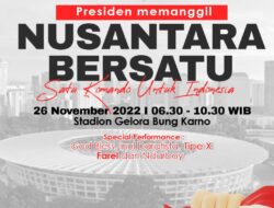 Bakal Di Gelar Besok, Silaturahmi Nasional “Nusantara Bersatu” Akan Dihadiri Ratusan Ribu Relawan Jokowi