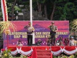 Gelar Pasukan dan peralatan, Kapolri dan Panglima TNI Menginginkan KTT G20 Berjalan Sukses