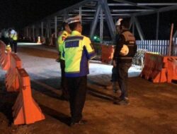 Jembatan Wonokerto Belum Dibuka, Kasat Lantas Polres Demak: Utamakan Keselamatan